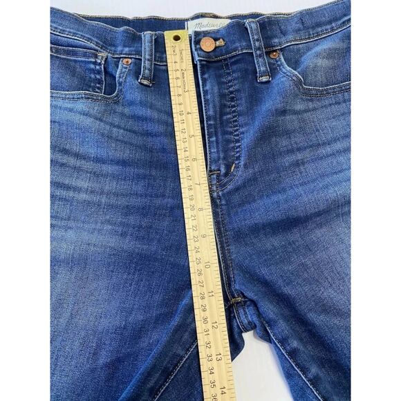 Madewell 10" High Rise Women's Skinny Ankle Jeans Size 30 (Fit 30"x 28") - Picture 7 of 12